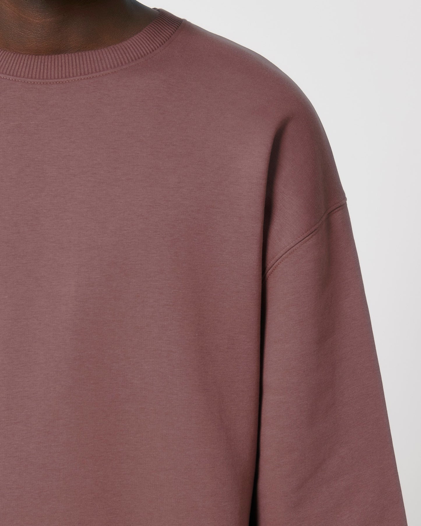 Stanley/Stella Radder oversized brushed crewneck (STSU857)