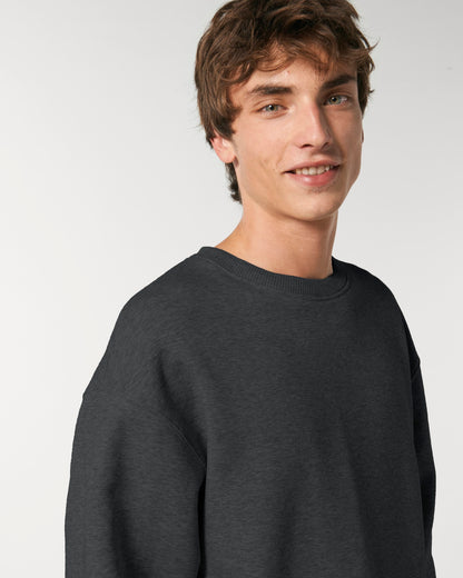 Stanley/Stella Radder oversized brushed crewneck (STSU857)