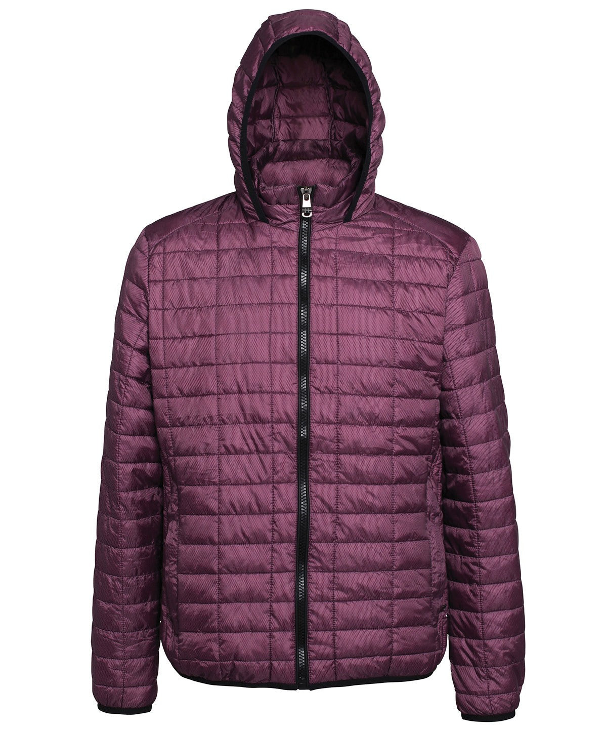 2786 Honeycomb hooded jacket