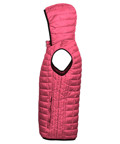 2786 Honeycomb hooded gilet