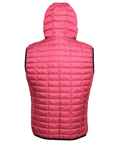 2786 Honeycomb hooded gilet