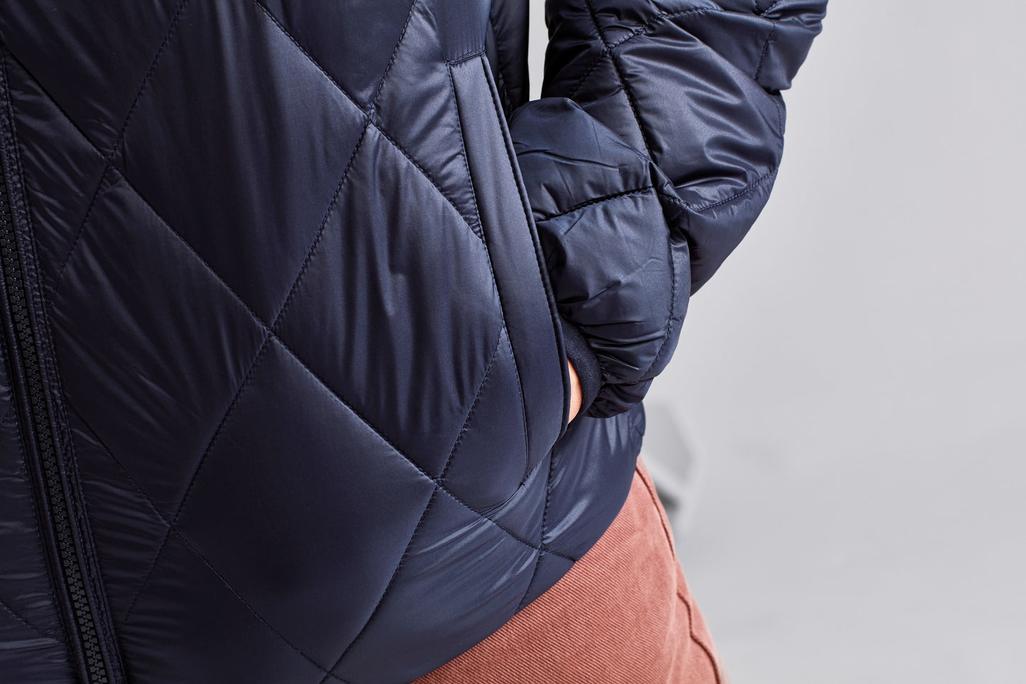 2786 Diamond pane padded Jacket