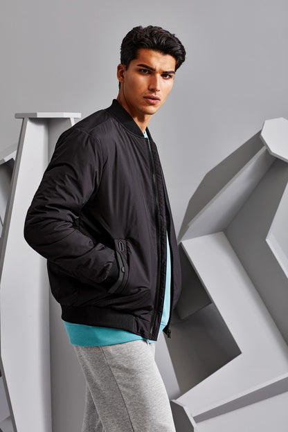 2786 Delta plain bomber jacket