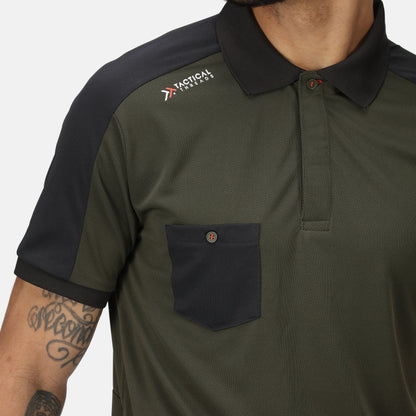 Tactical Threads Offensive wicking polo