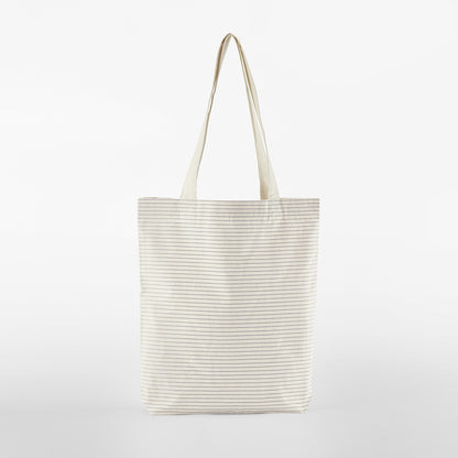 Westford Mill Striped organic cotton tote