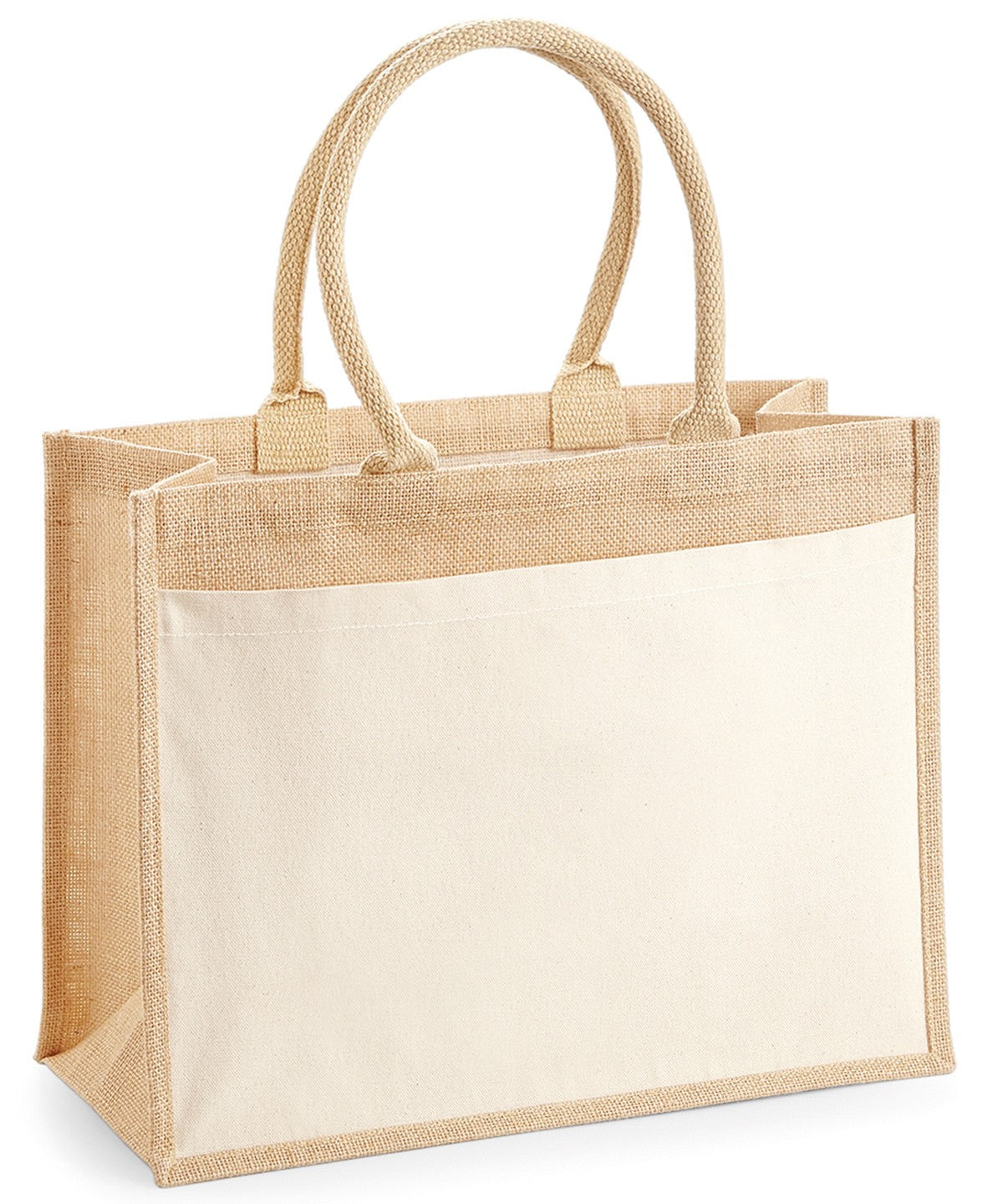 Westford Mill Cotton pocket jute shopper