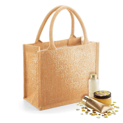 Westford Mill Shimmer jute mini gift bag