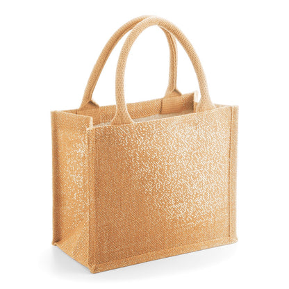 Westford Mill Shimmer jute mini gift bag