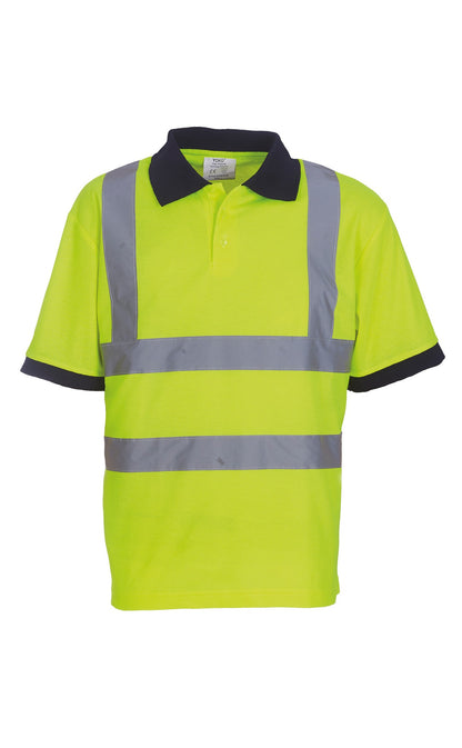 Yoko Hi-vis short sleeve polo (HVJ210)