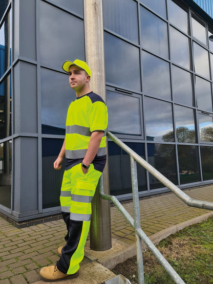 Yoko Hi-vis two-tone t-shirt (HVJ400)