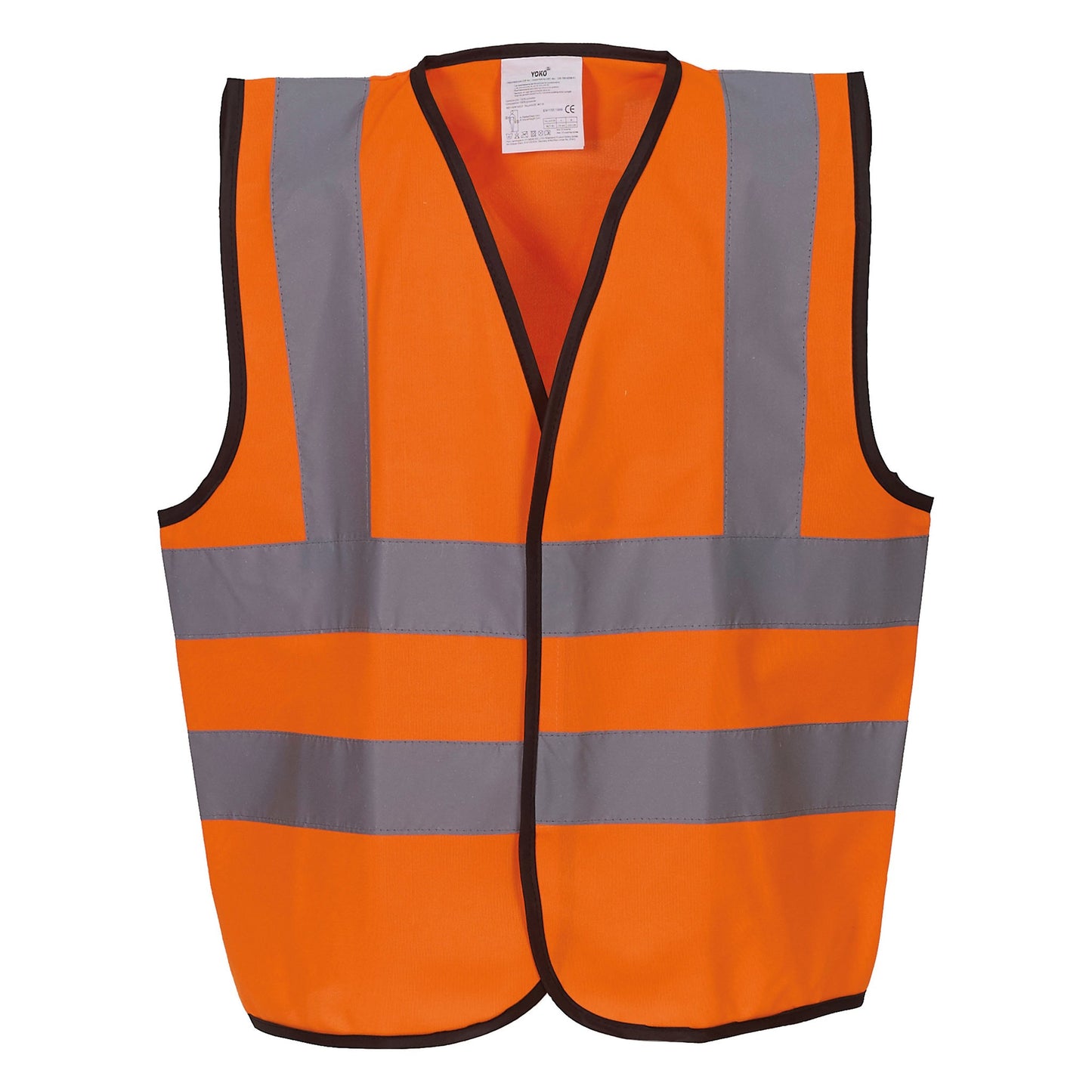 Yoko Kids hi-vis 2 b&b waistcoat (HVW100CH)