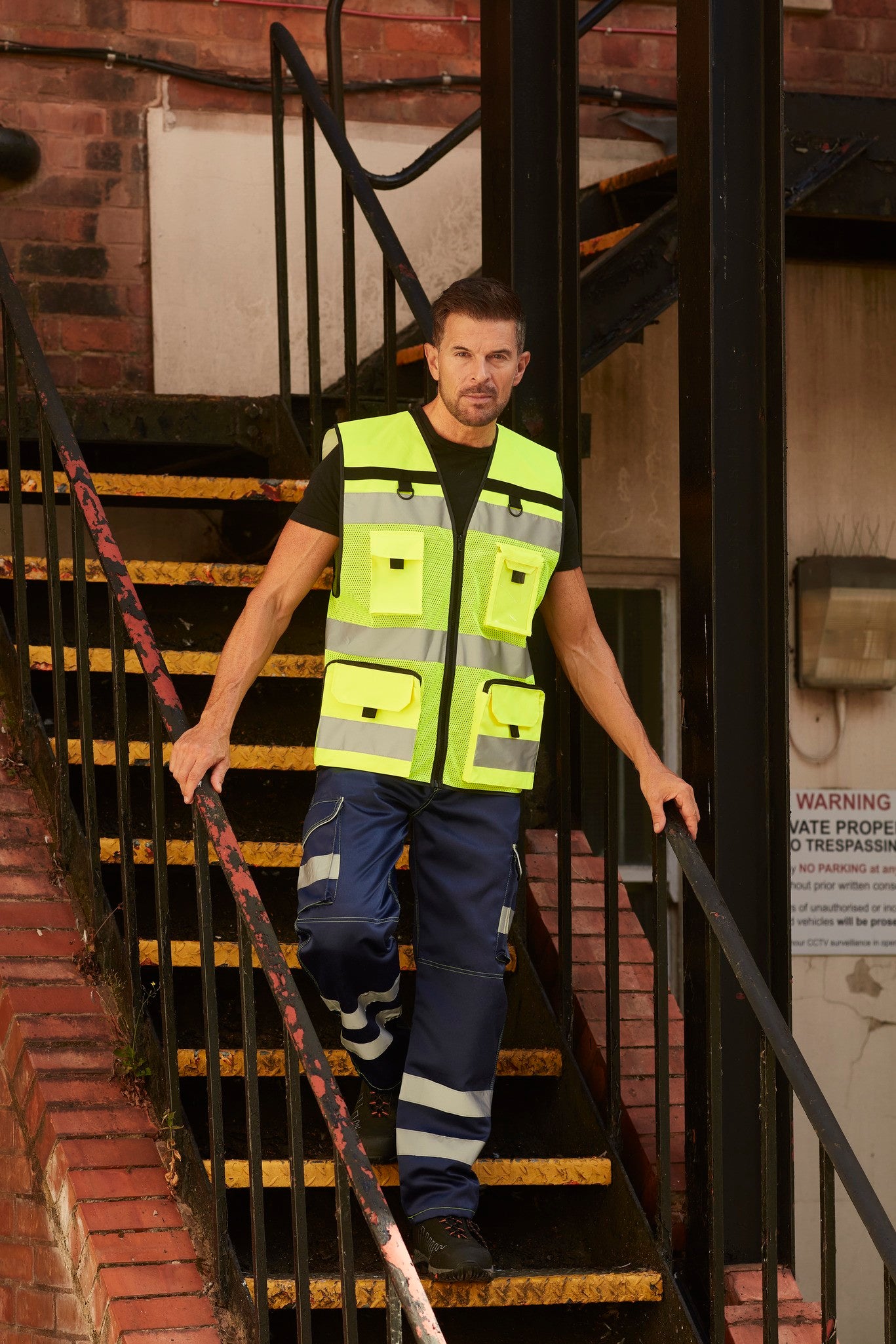 Yoko Hi-vis ripstop tool vest (HVW108)