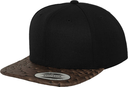 Flexfit by Yupoong Leather snapback (6089LH)