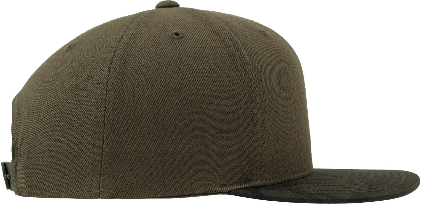 Flexfit by Yupoong Camo visor snapback (6089CV)