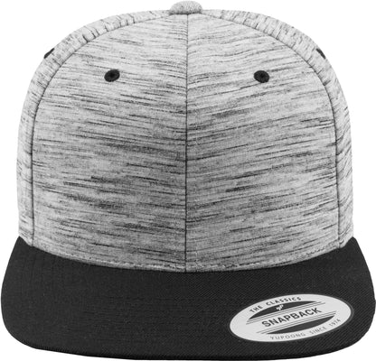 Flexfit by Yupoong Stripes melange crown snapback (6089SC)