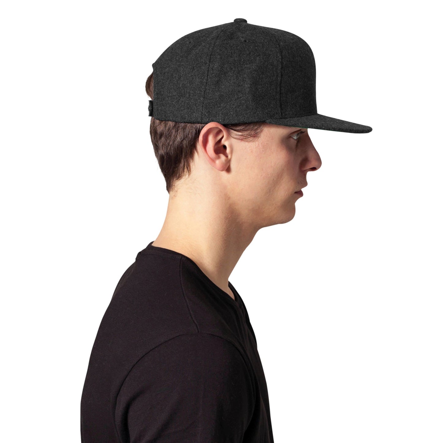 Flexfit by Yupoong Melton wool snapback (6689M)