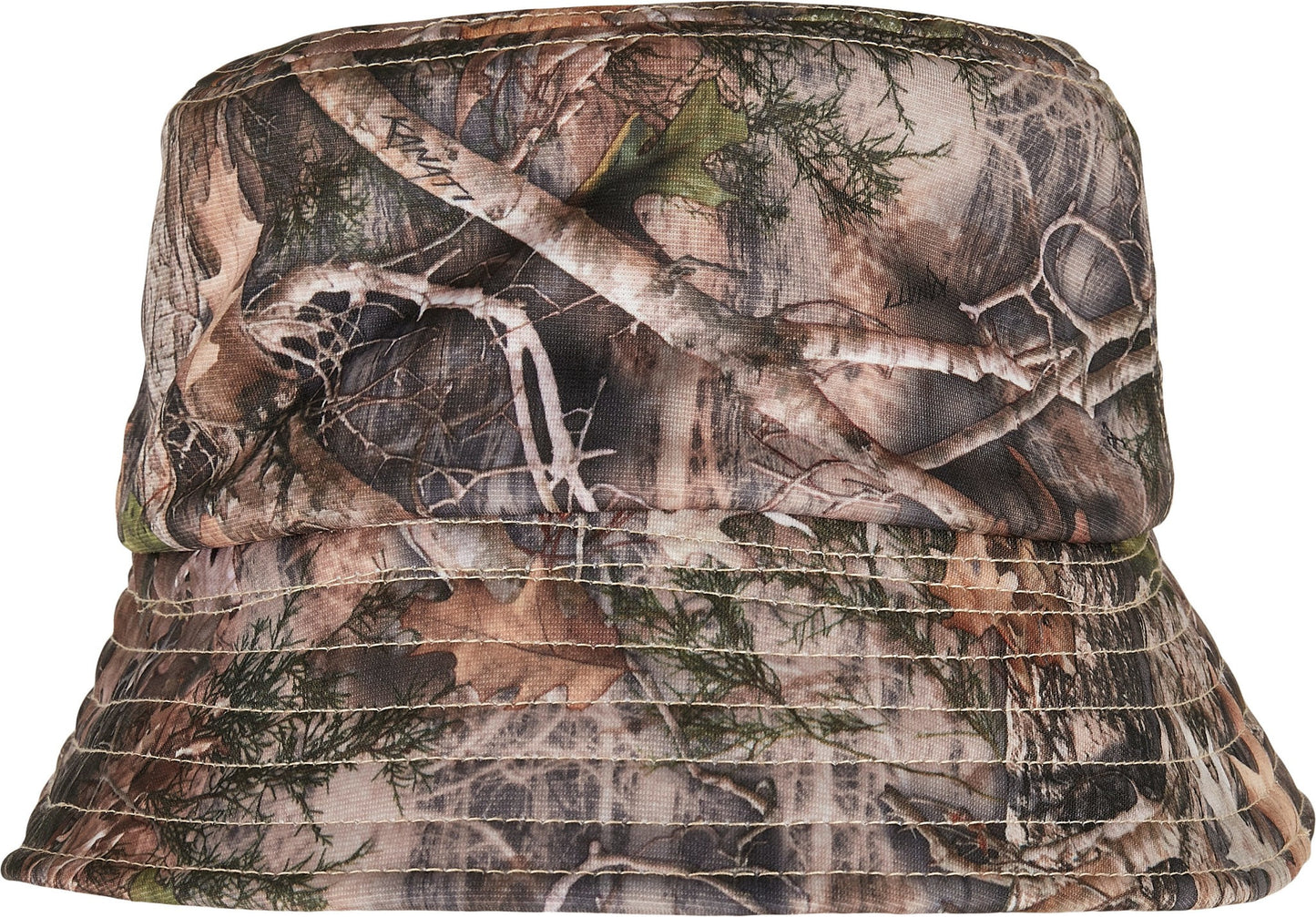 Flexfit by Yupoong Sherpa real tree camo reversible bucket hat (5003RS)