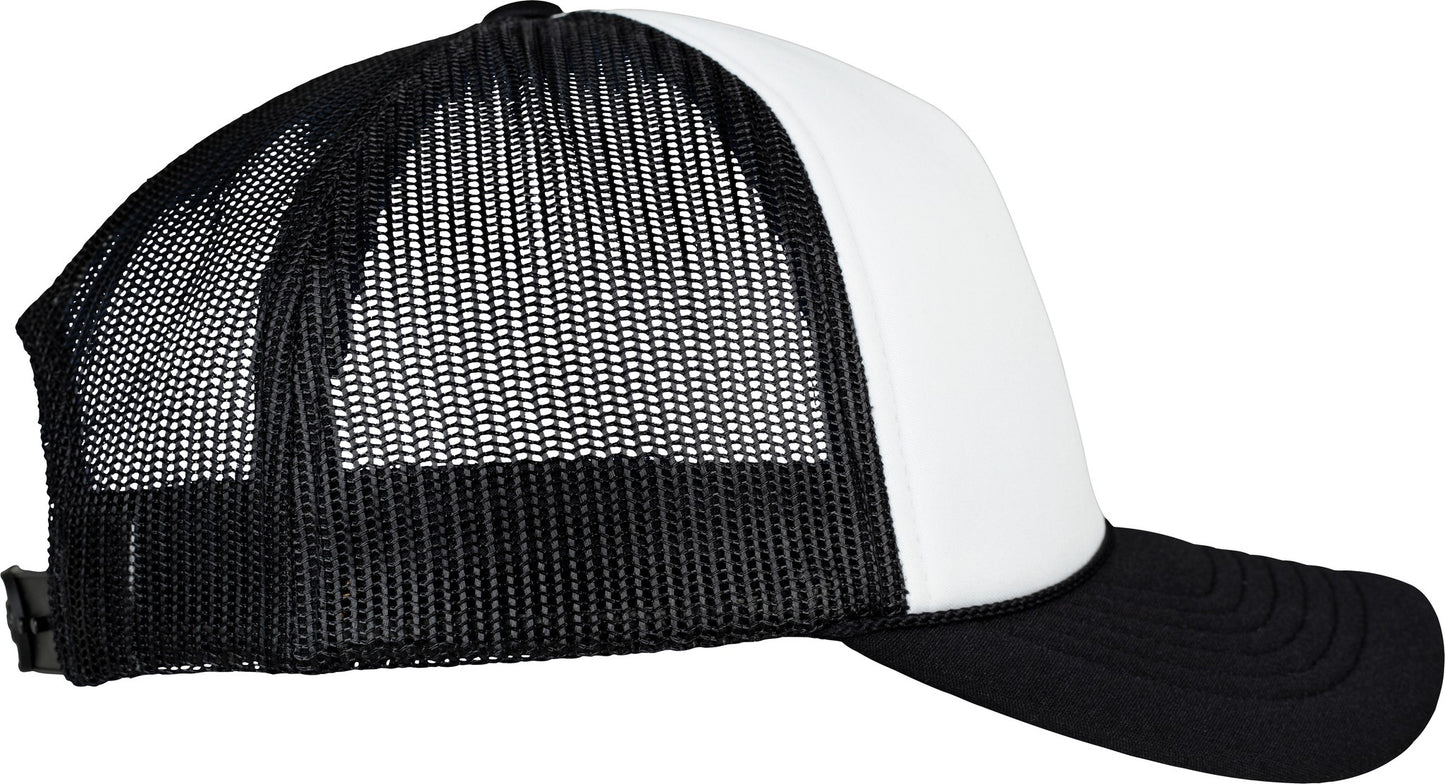 Flexfit by Yupoong Foam trucker cap curved visor (6005FC)