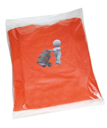 Essentials Clear polythene bags - non stick seal